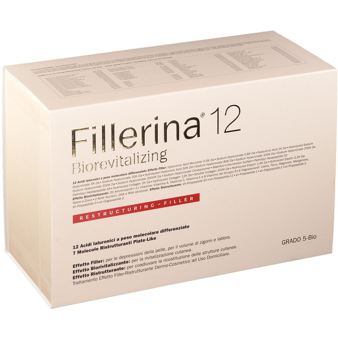 Image of Fillerina® 12 Biorevitalizing Restructuring Filler Grad 5