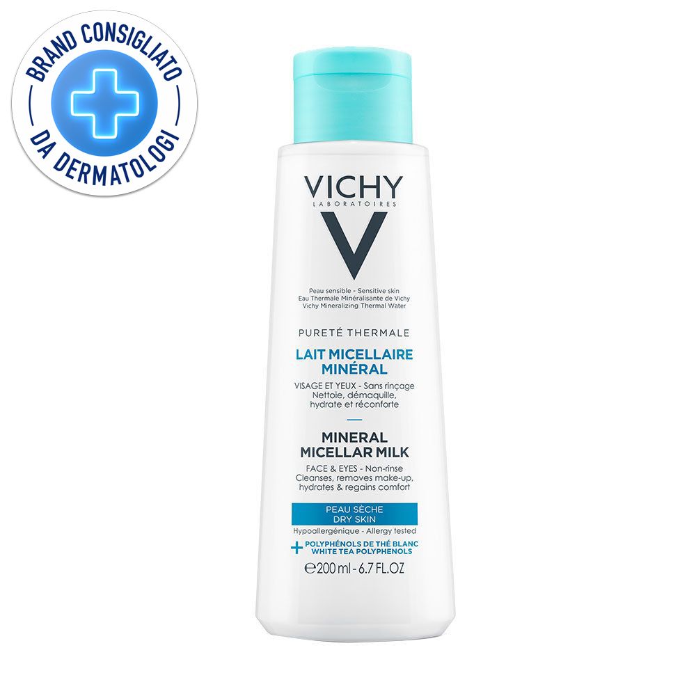 VICHY Pureté Thermale Minéral Lait de toilette micellaire