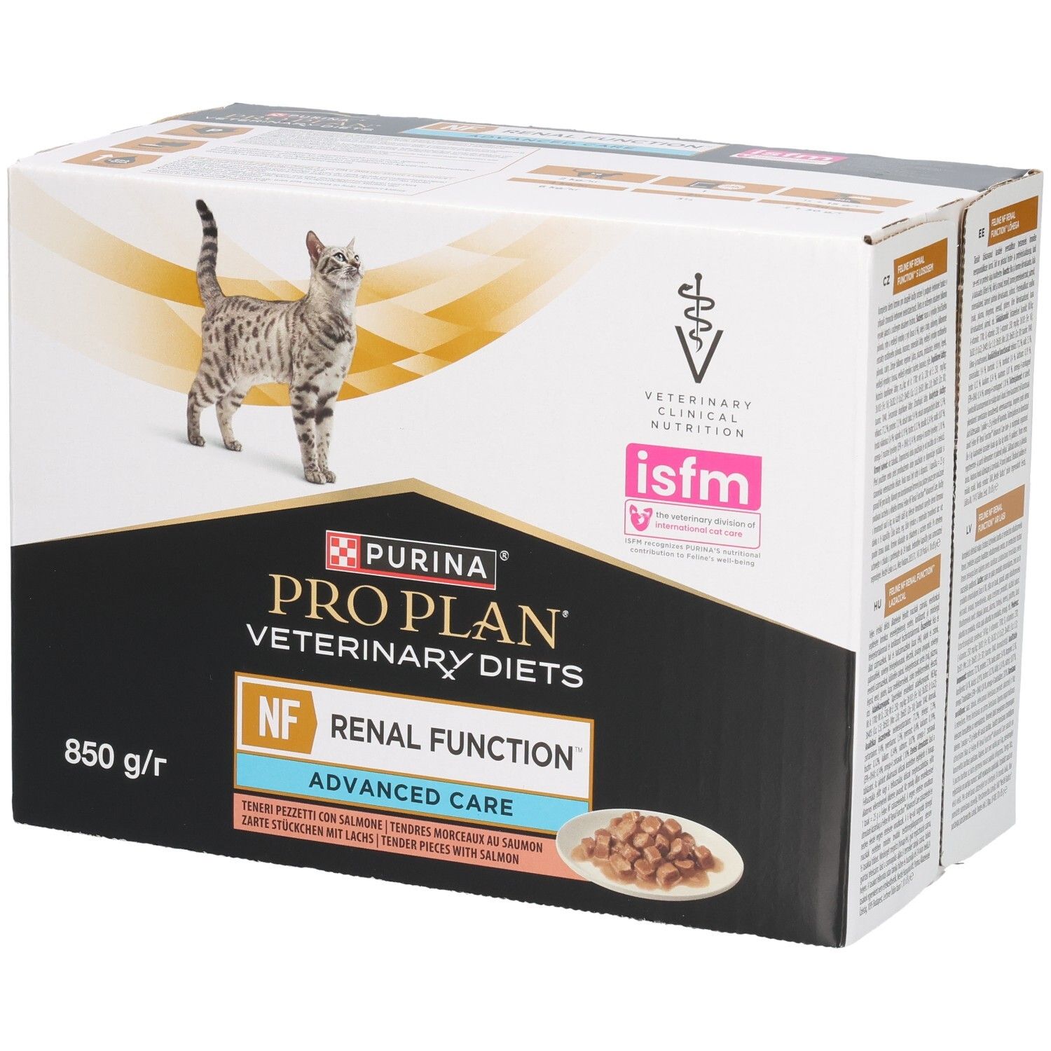 PRO Plan® Veterinary Diets Feline NF Nierenfunktion – Intensive Pflege – Lachs in Soße