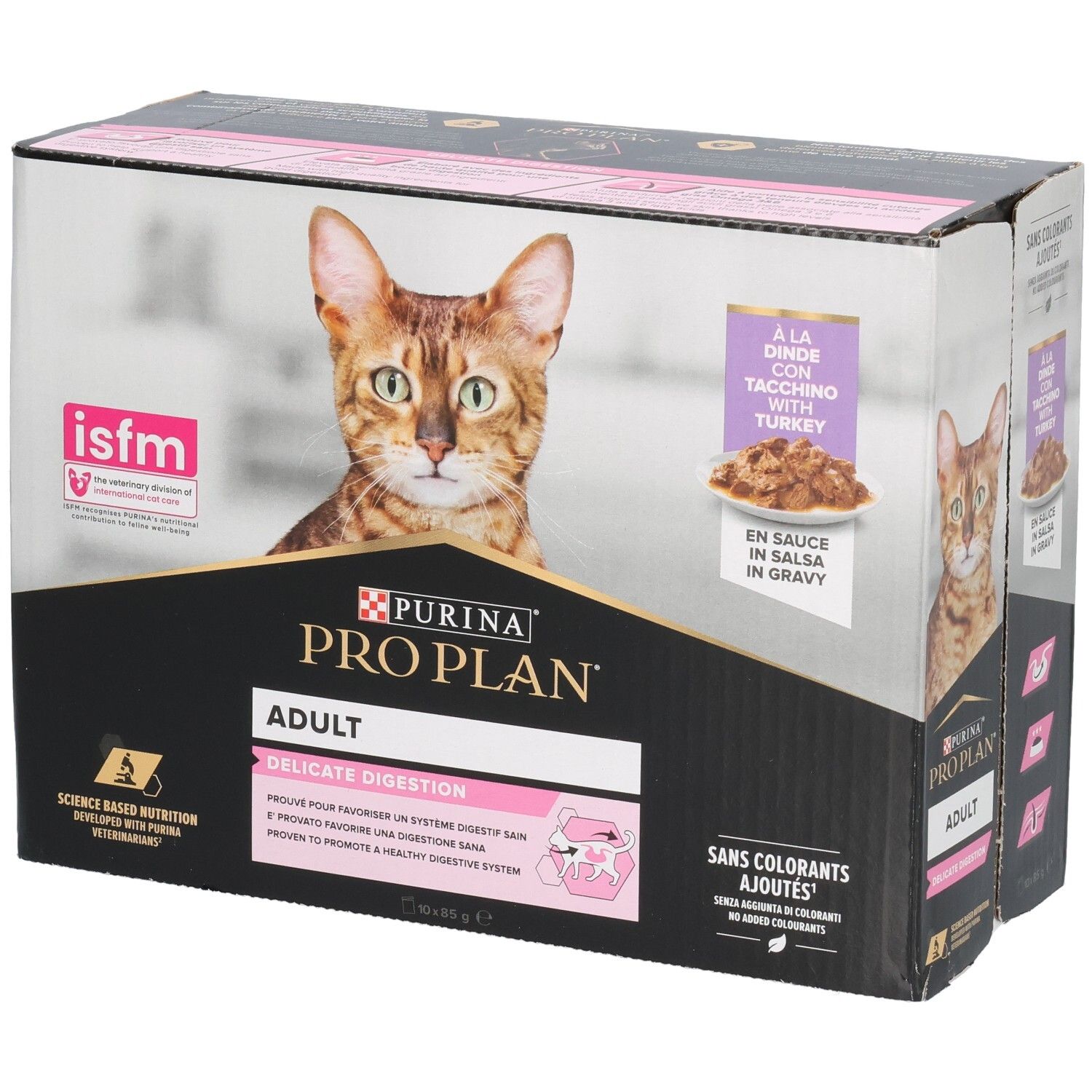 Purina Pro Plan für ausgewachsene Katzen mit empfindlicher Verdauung – Truthahn