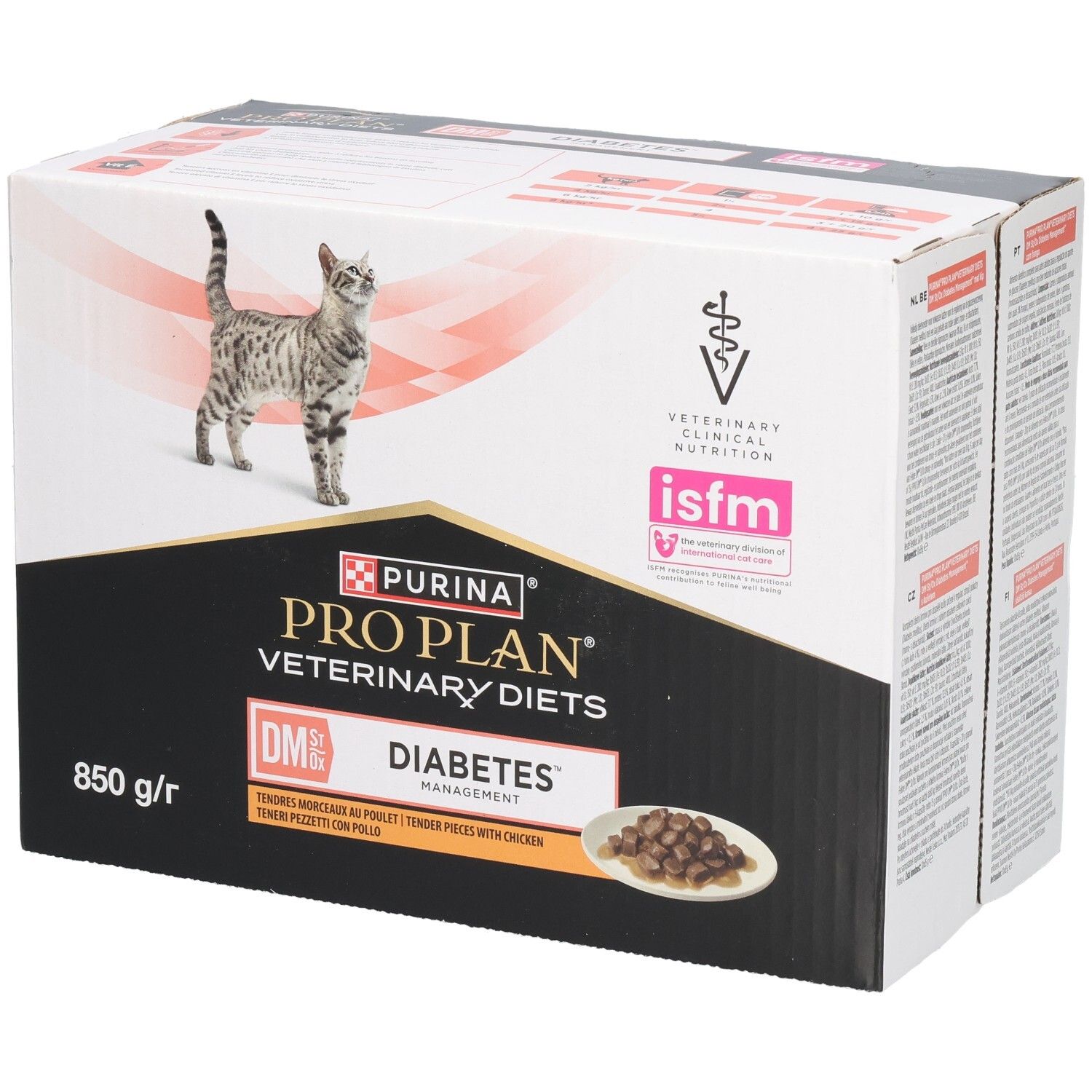 PRO Plan® Veterinary Diets Feline DM St/Ox Diabetes Management Huhn in Soße