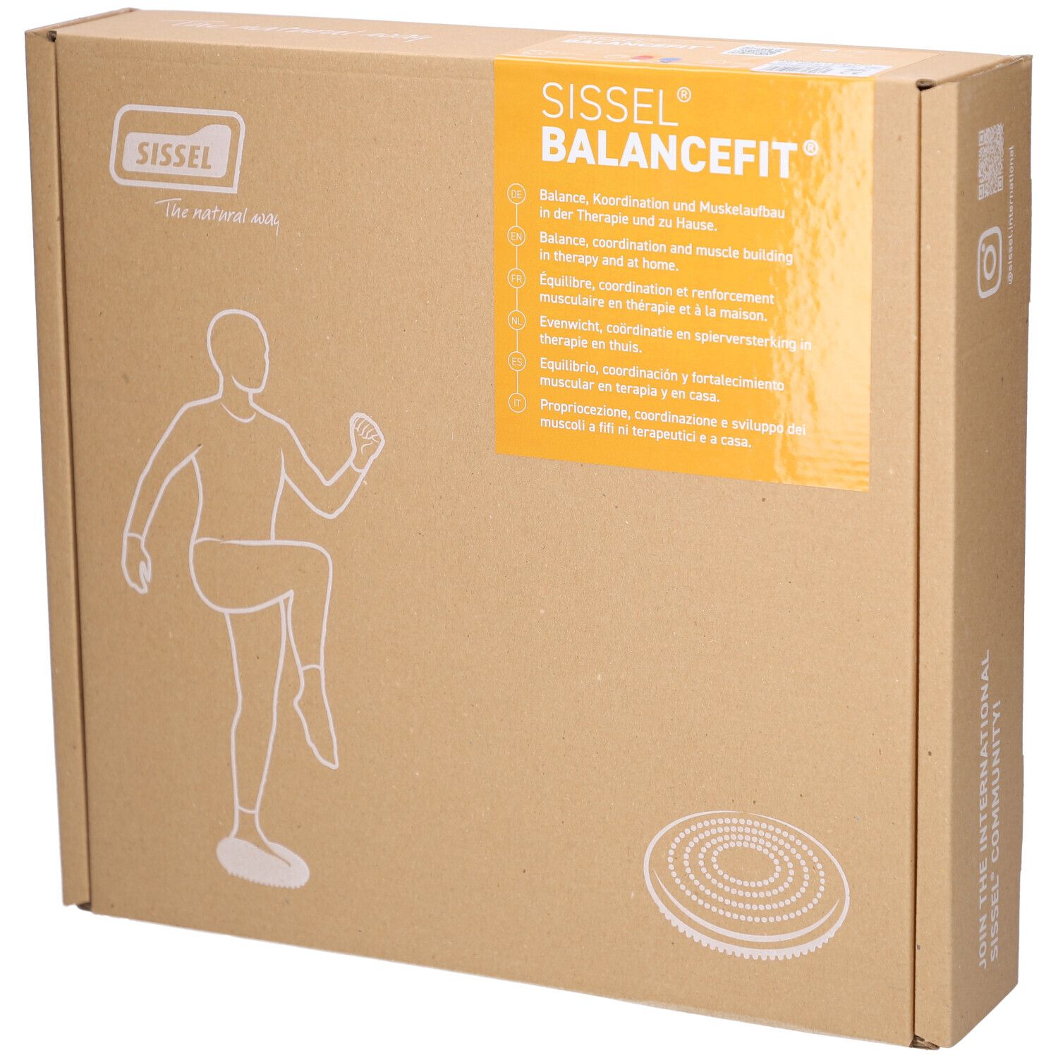 Sissel® Balancefit Multifunktionales Trainingsgerät blau