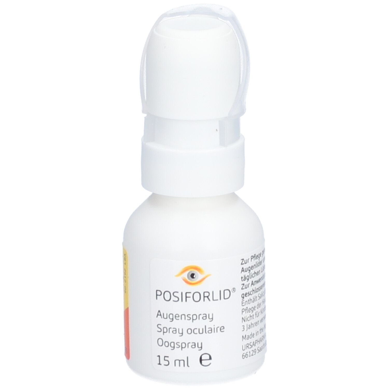 Posiforlid® Spray oculaire | Hygiène quotidienne des paupières sans contact direct avec l’œil