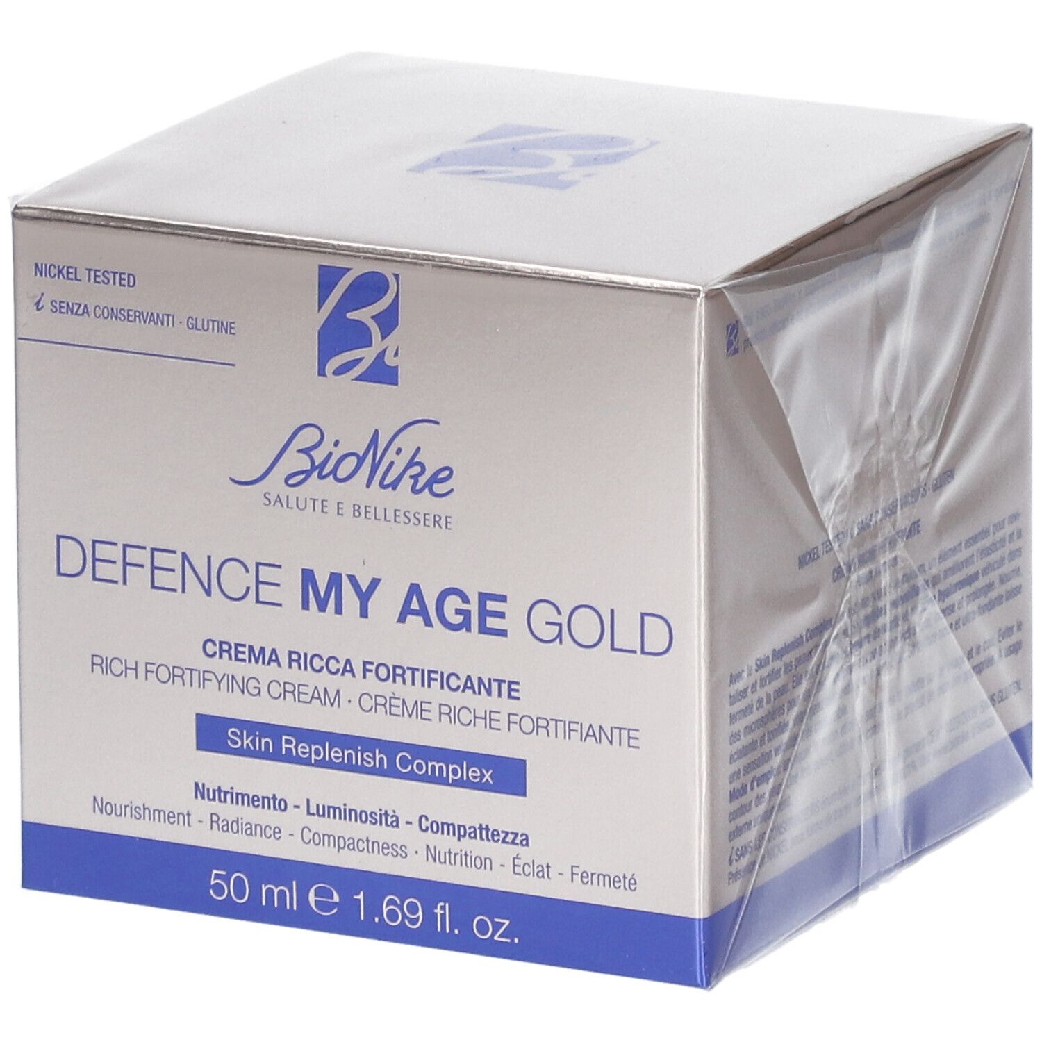 BioNike Defence MY AGE Gold Reichhaltige stärkende Creme