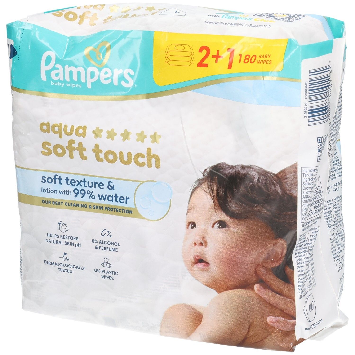 Pampers Aqua Soft Touch Babyfeuchttücher