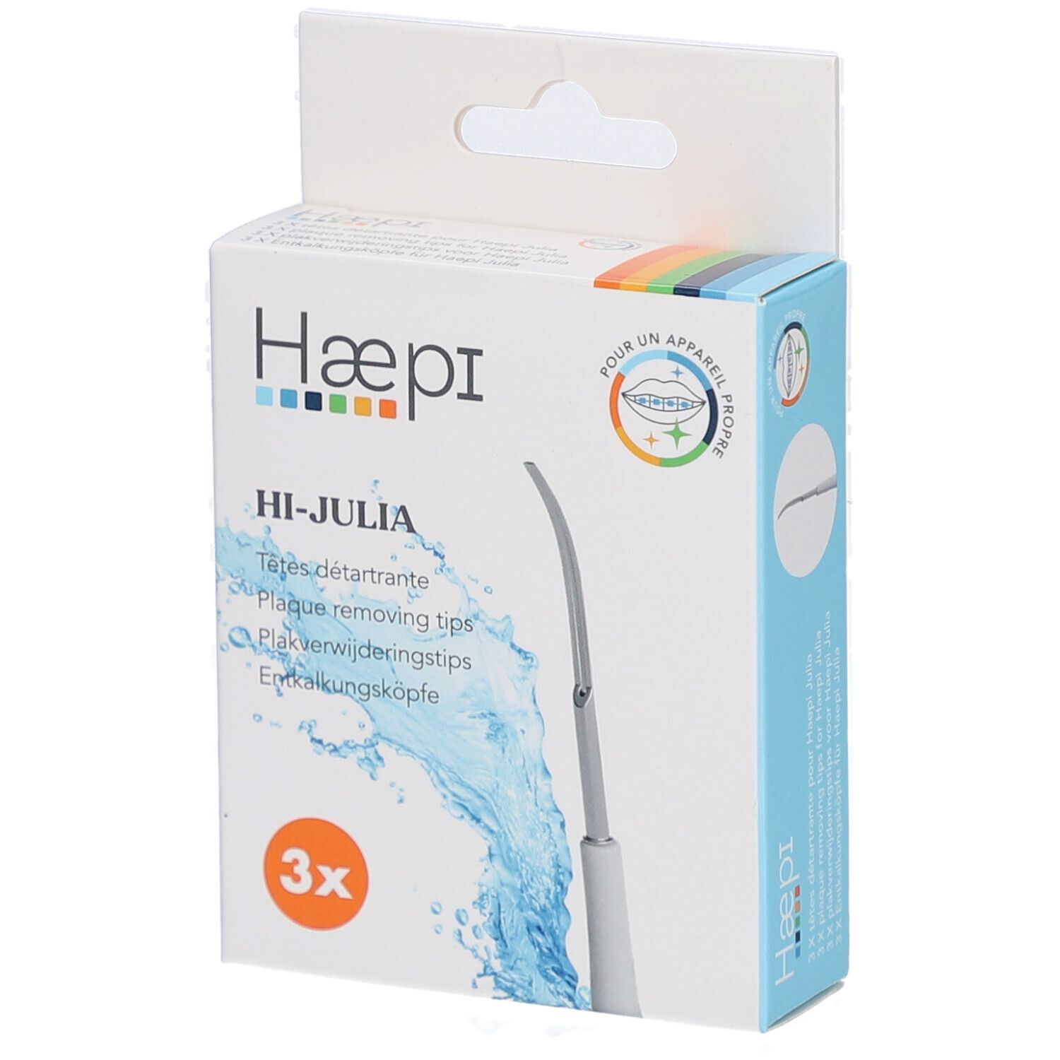 Haepi Entkalkungsköpfe für Julia