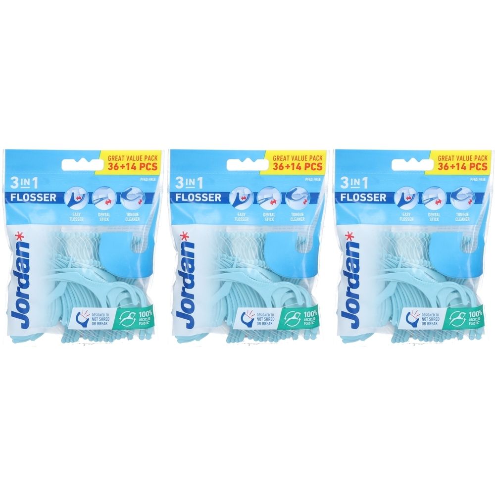 Jordan Flosser 3-in-1 Zahnseide