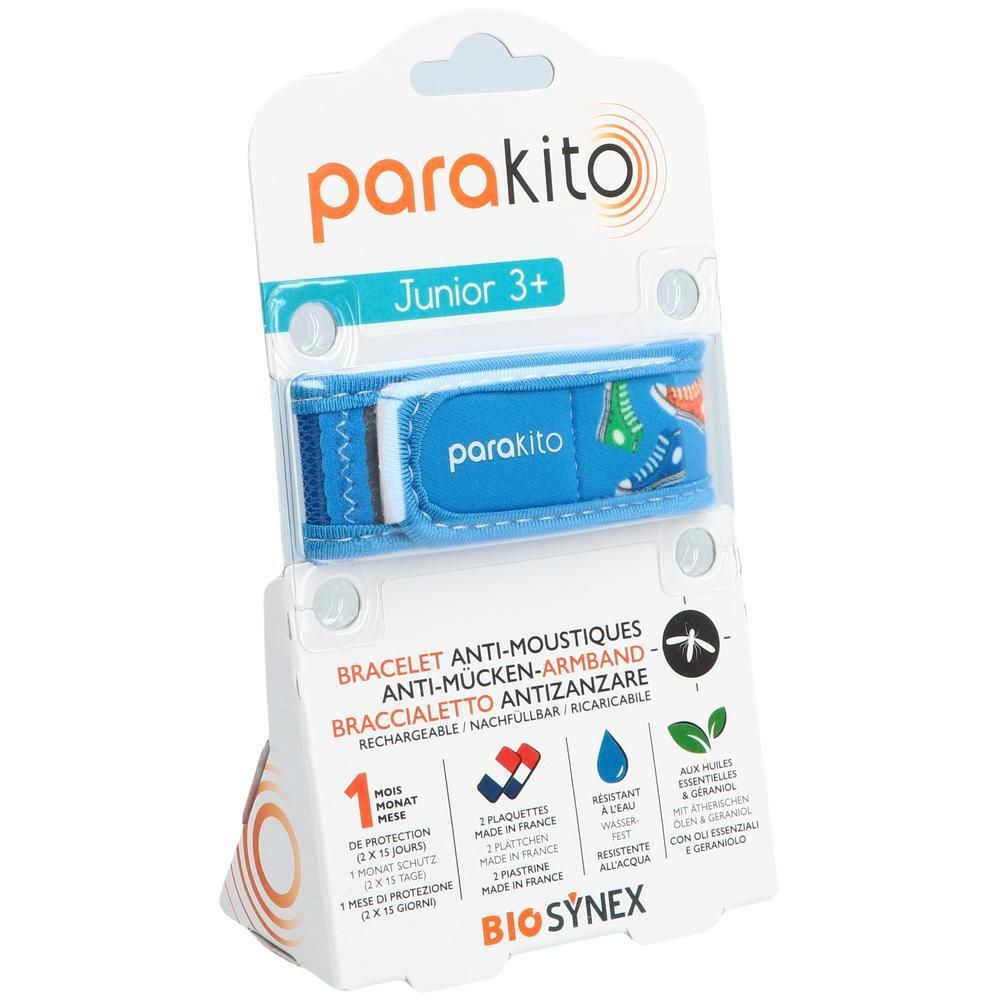 Para'kito Kids & Teens Mückenschutz Armband 'Sneakers' Kinder 3–7 Jahre
