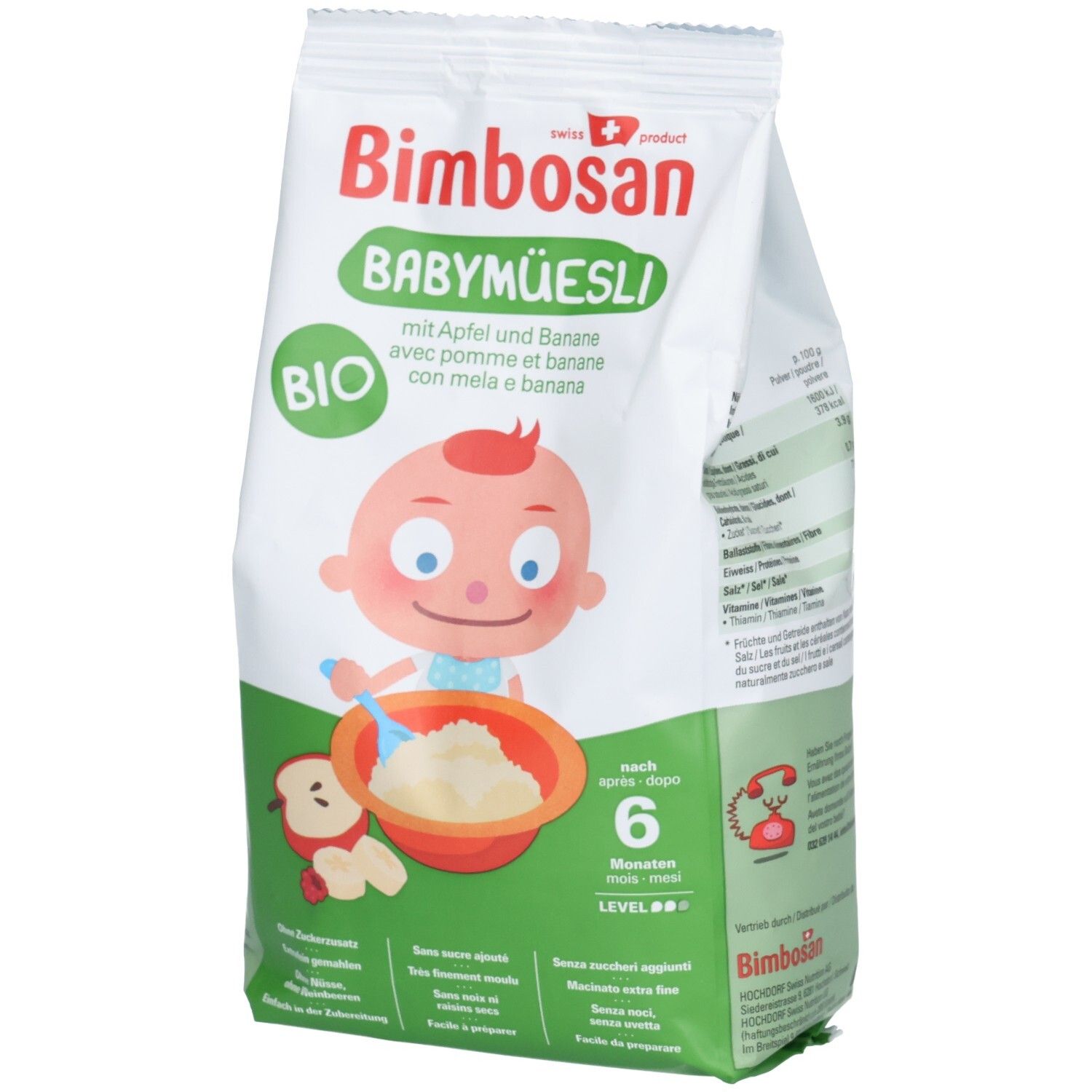 Bimbosan Bio-Babymüesli Beutel ab 6 Monaten