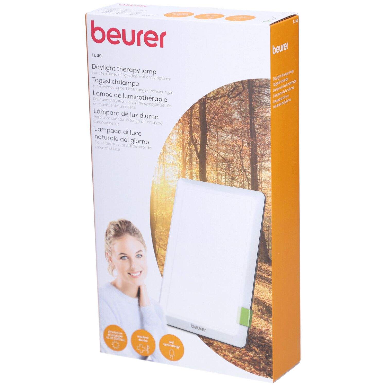 beurer TL 30 Lichttherapie-Lampe 10.000 Lux