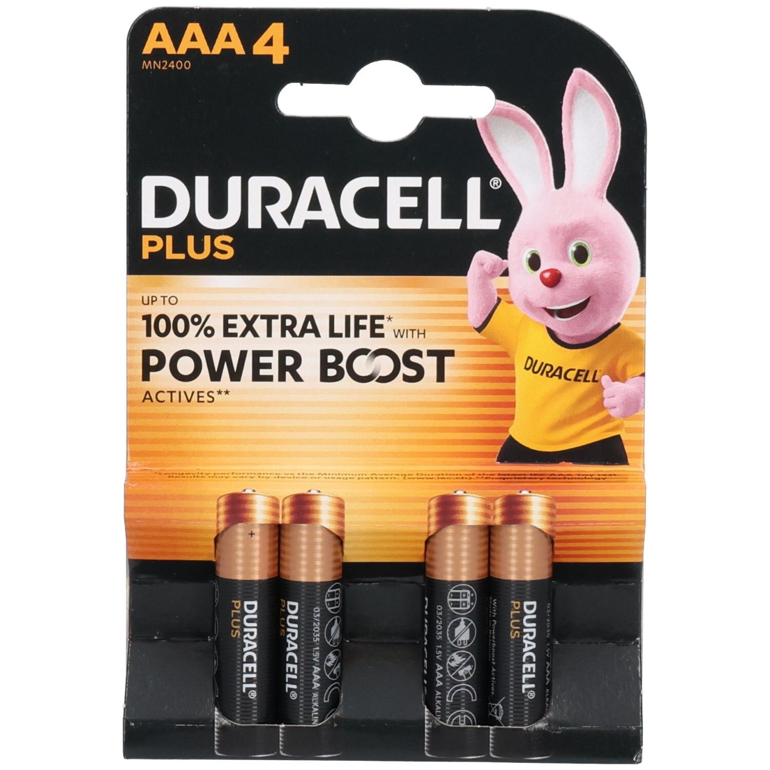 Duracell® Plus Power Pile  AAA
