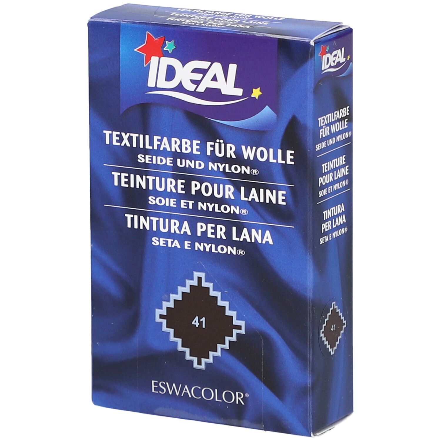 Ideal® Textilfarbe No41 für Wolle, Seide & Nylon – Hand- oder Maschinenfärbung