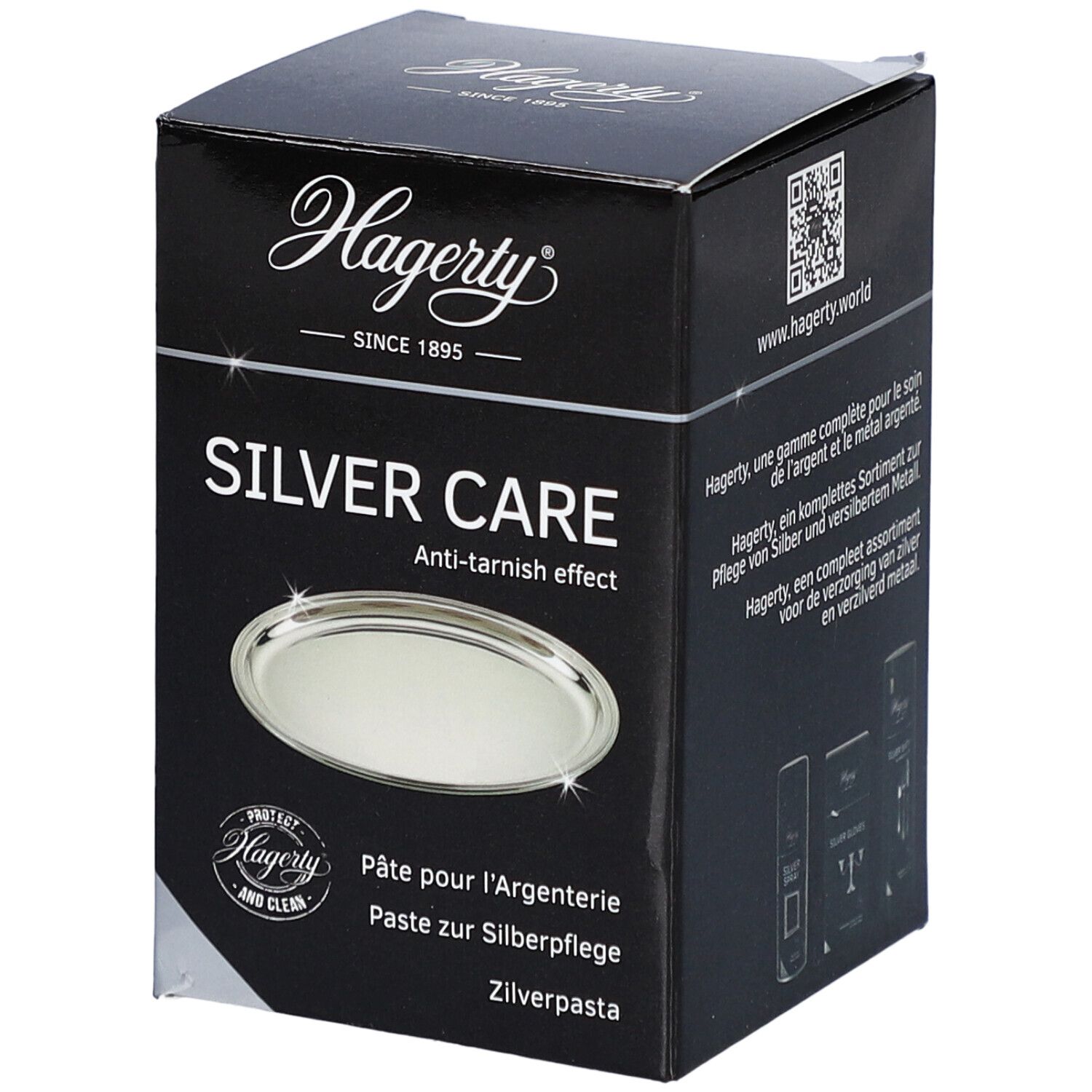 Hagerty® Silver Care Silberpflegepaste mit Anlaufschutz – inkl. Schwamm