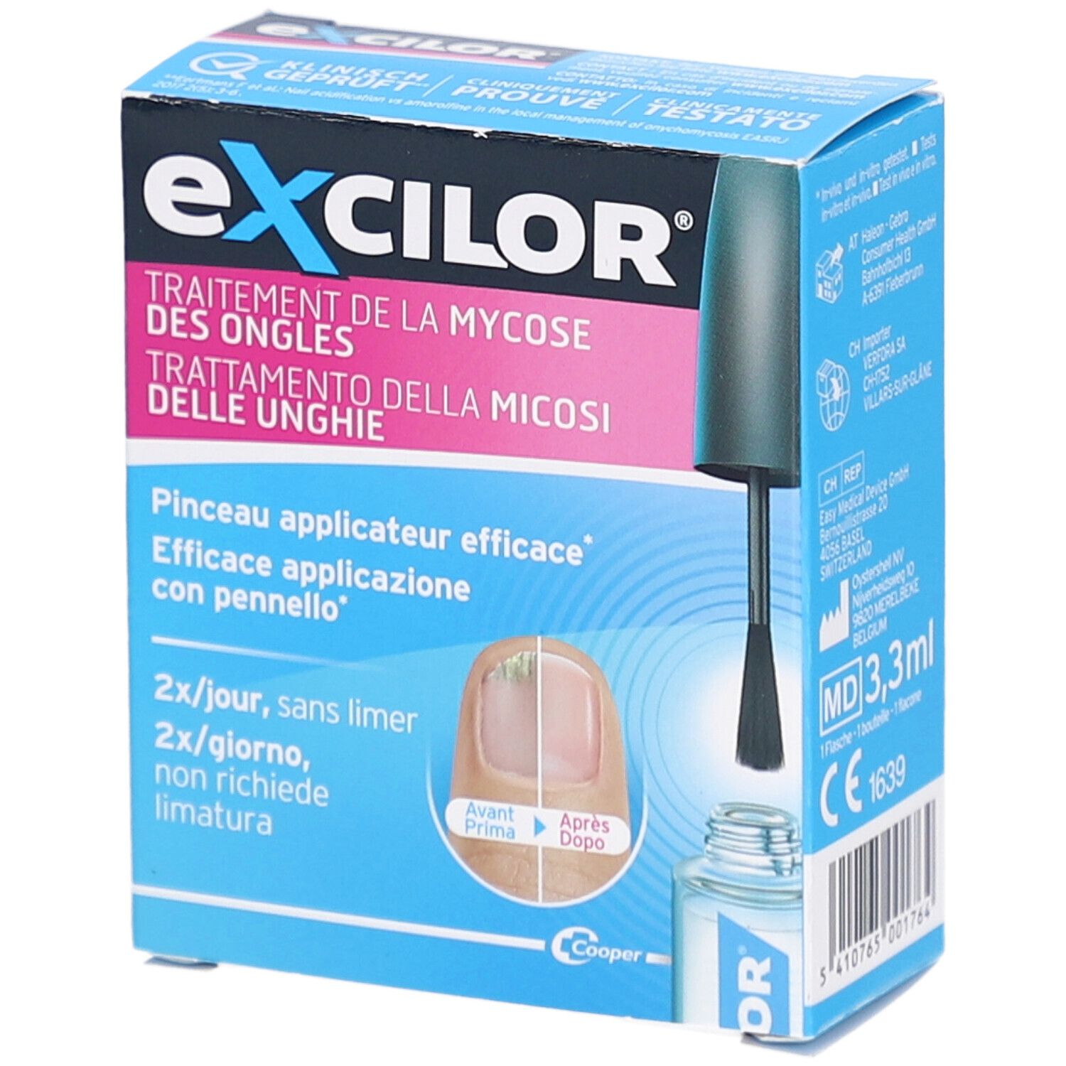 Excilor Behandlung von Nagelpilz