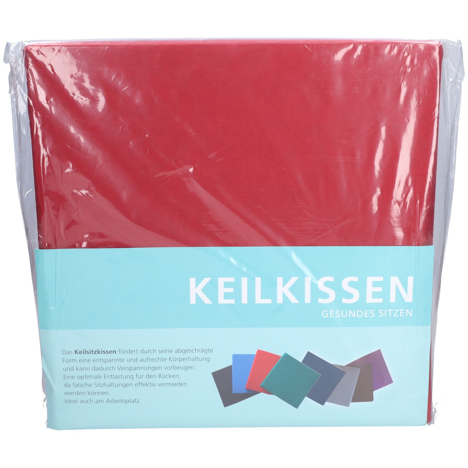 SundoKeilkissen370x370x70/20mmrot