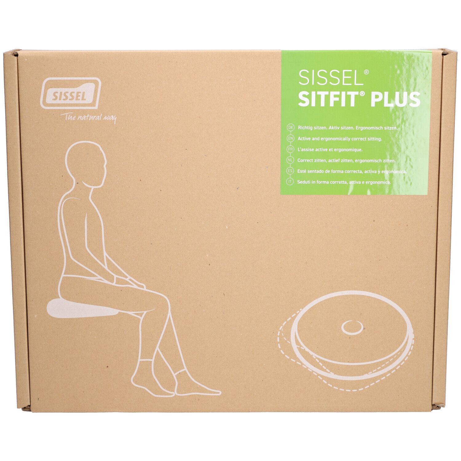 Sissel® Sitfit® Plus Sitzauflage Sitzkissen