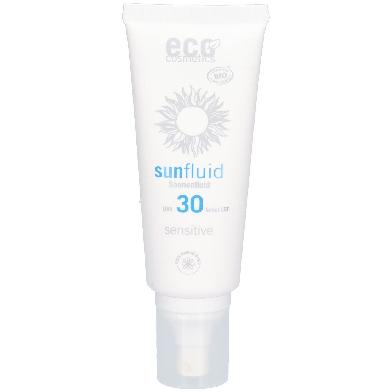 Eco Cosmetics Sunfluid LSF 30 Sensitive Bio-Sonnenschutzfluid