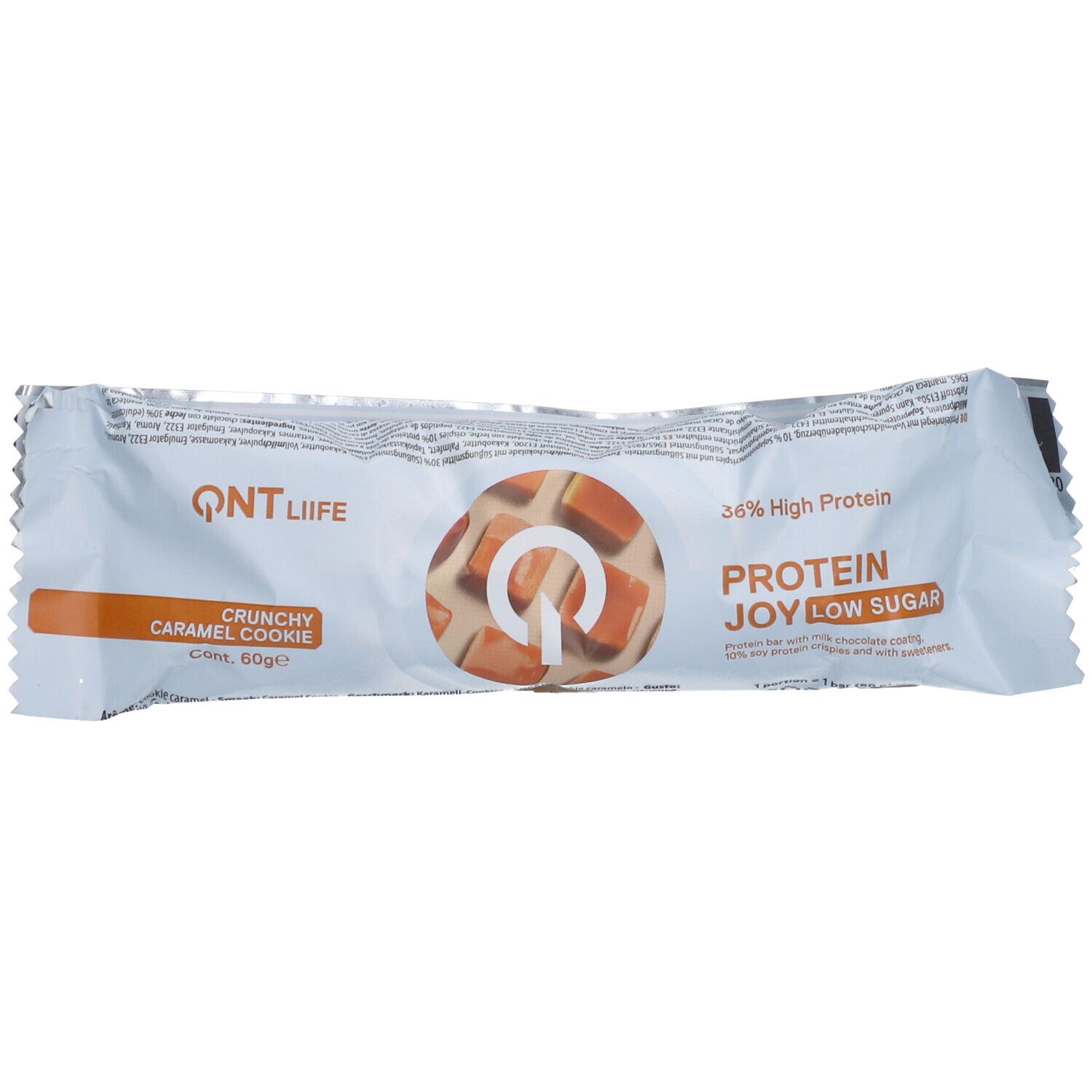 QNT Protein Joy Riegel Crunchy Caramel Cookie