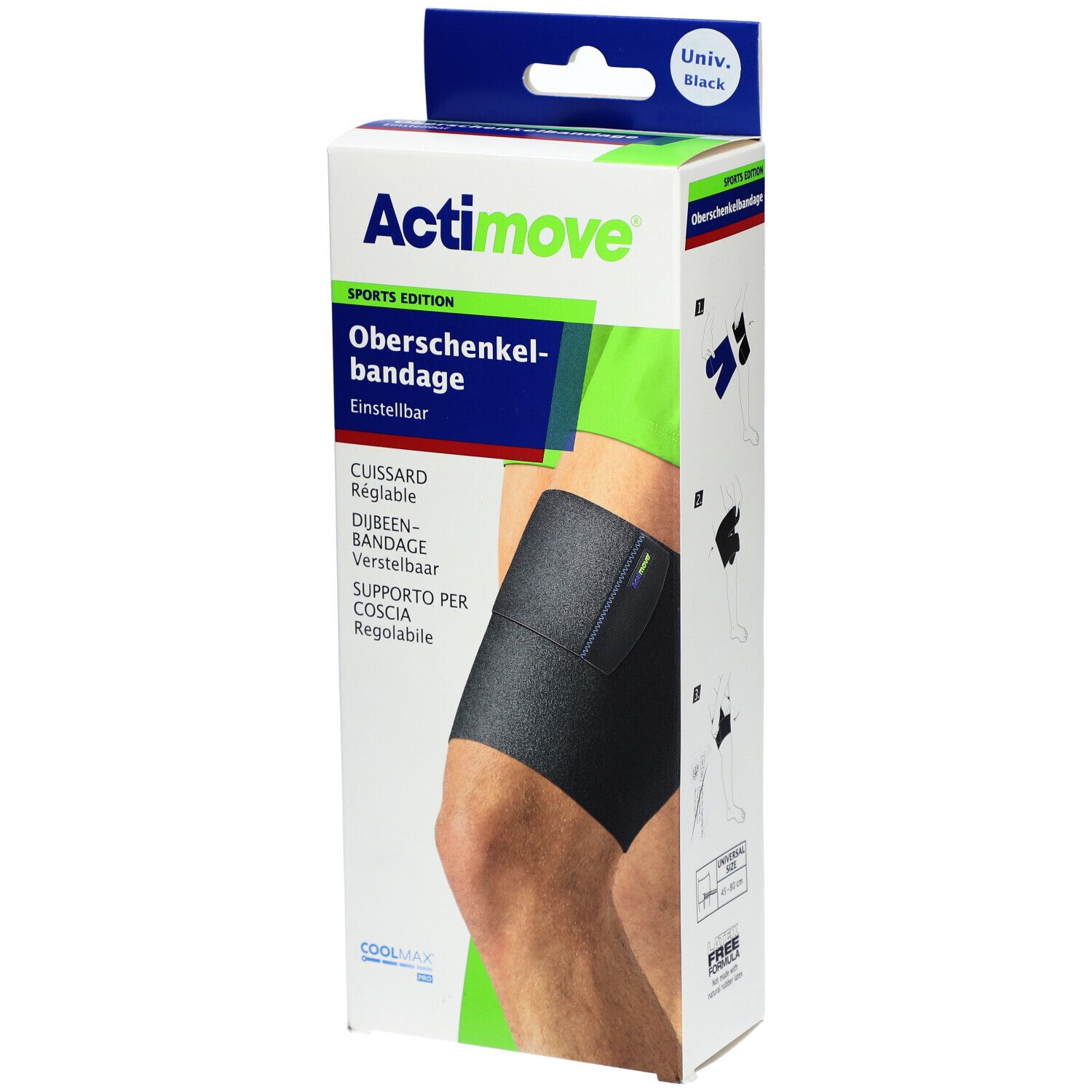 Actimove® Sports Edition - Verstellbare Radhose 45-80 cm