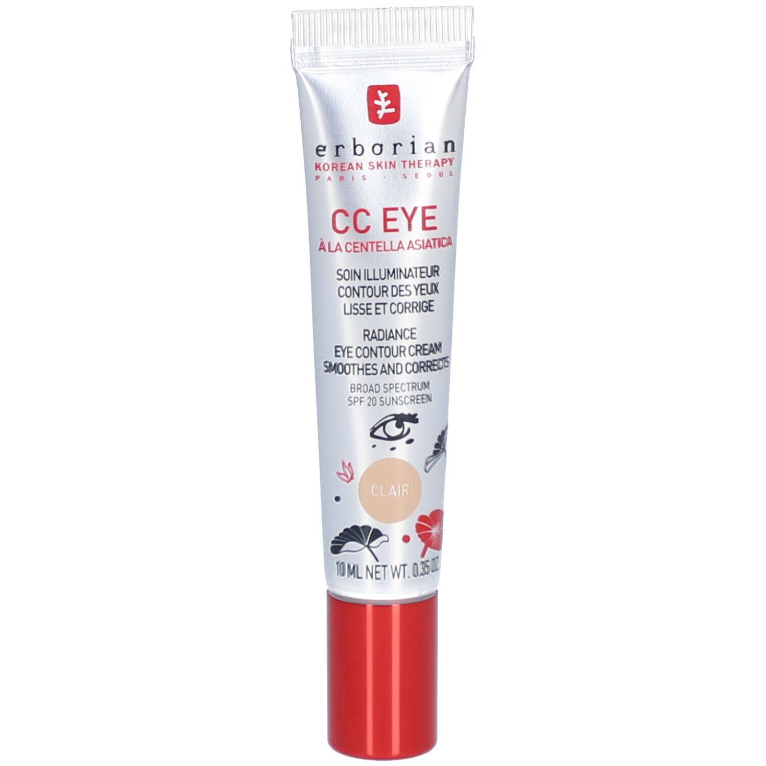 Erborian Korean Skin Therapy Paris Seoul CC Eye - clair
