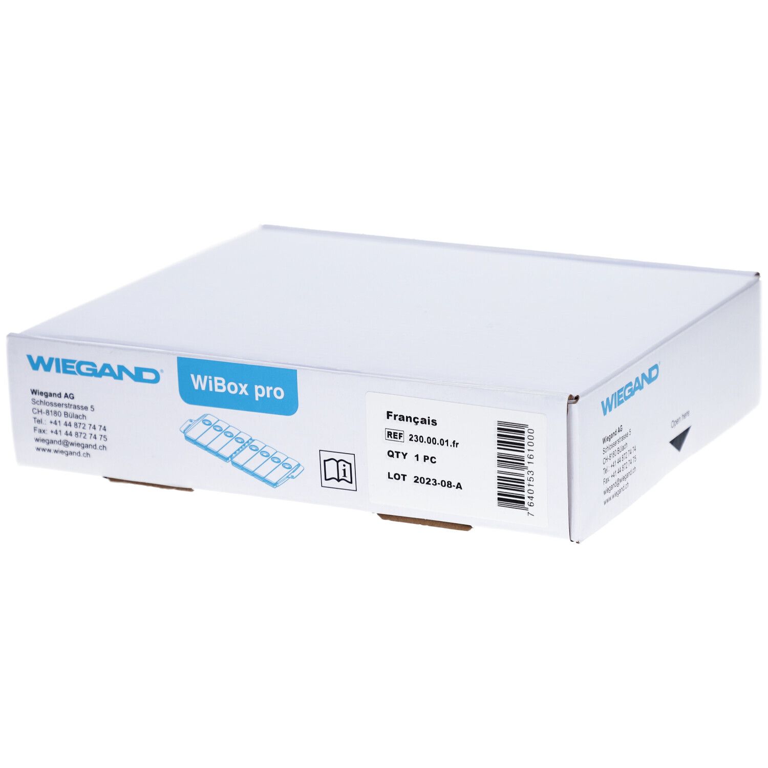 Wibox Pro Medidispenser 7 Tage 4Fäch/Tag Koffer FR