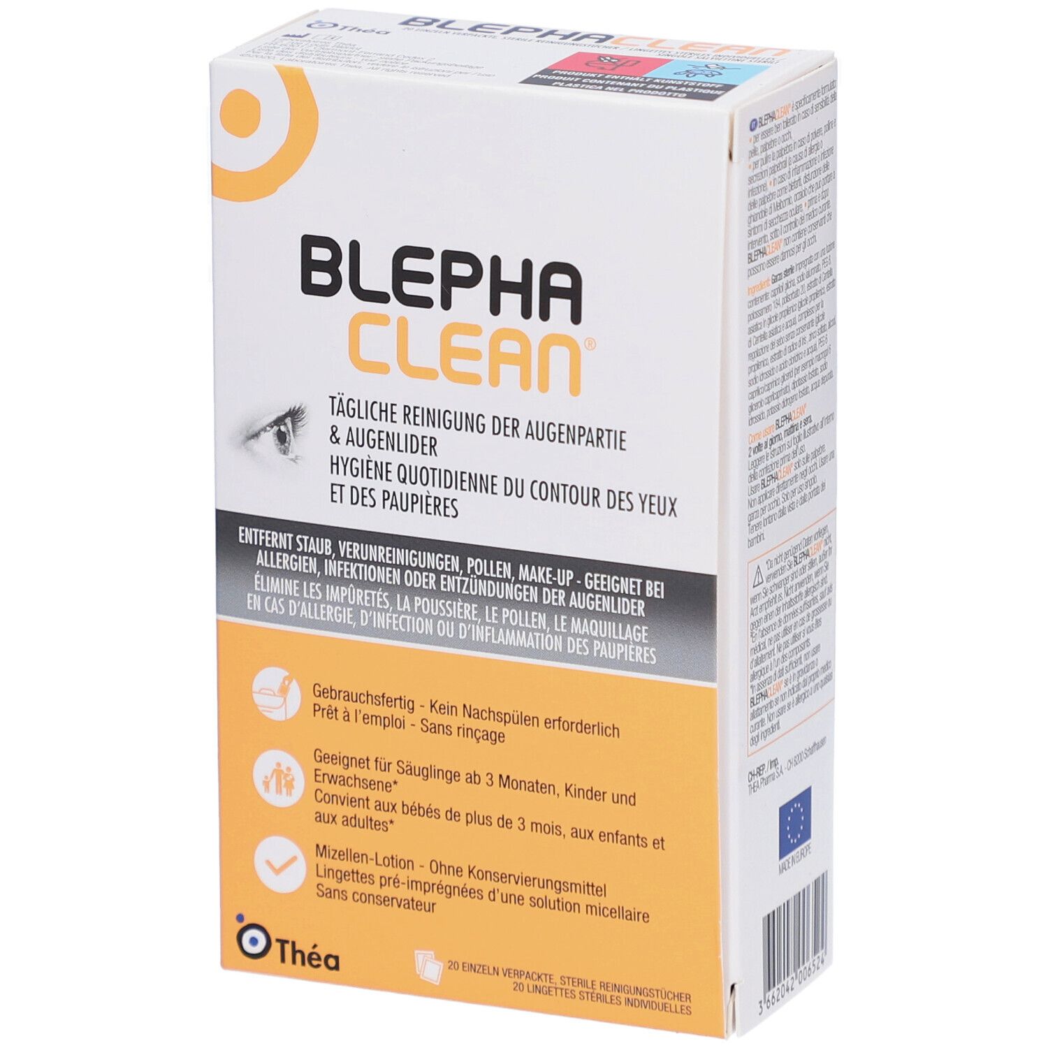 Blephaclean Sterile Tücher Individuell