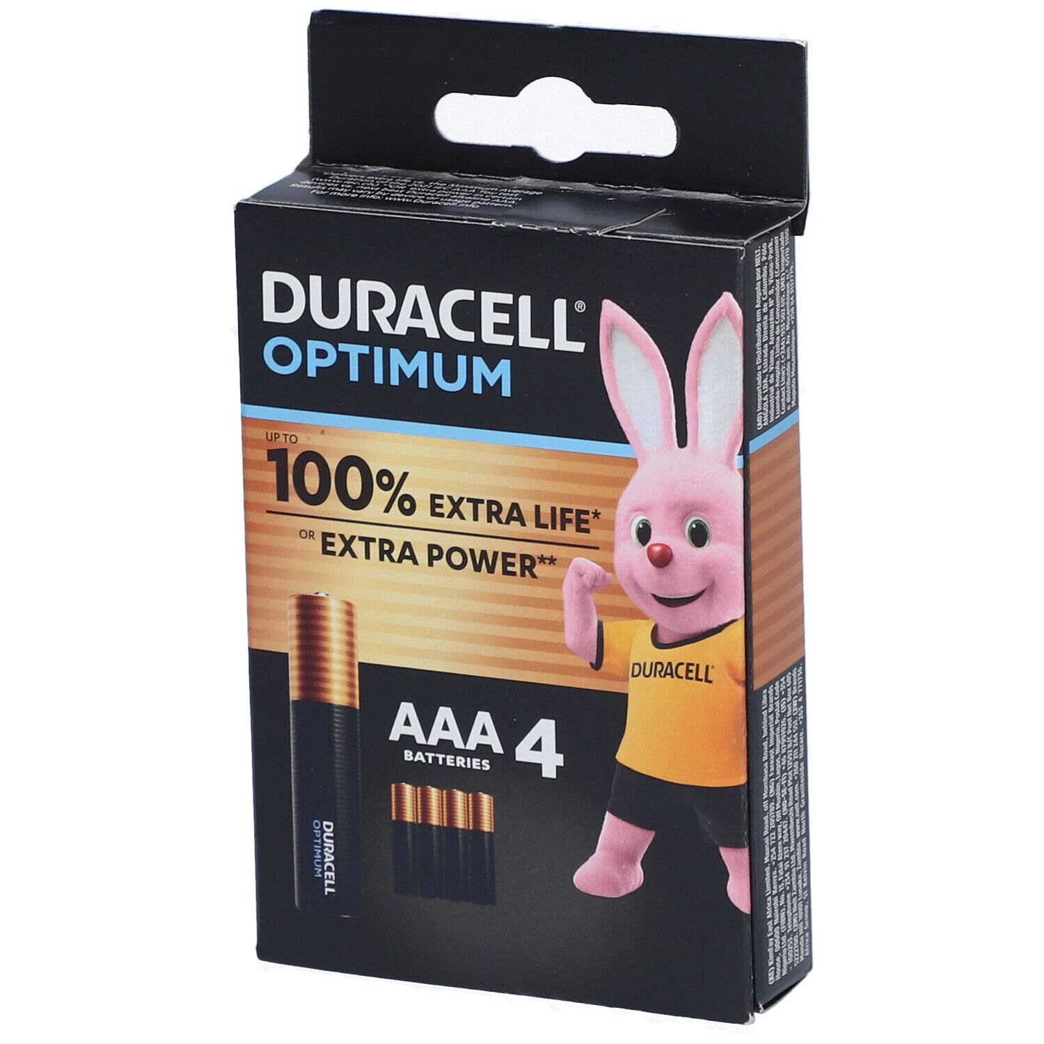 Duracell Optimum AAA Batterien 1,5 Volt