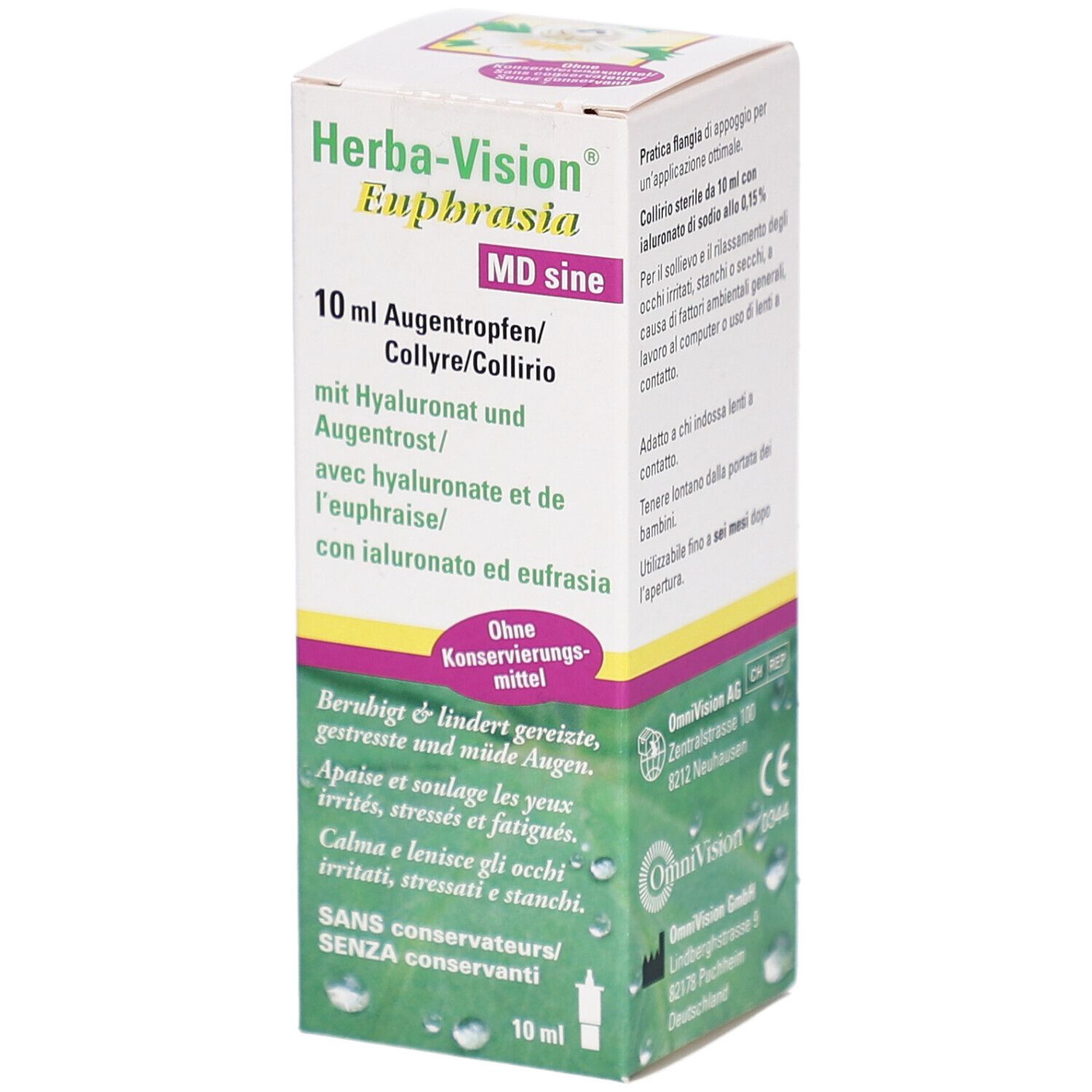 Herba-Vision Euphrasia MD sine Augentropfen