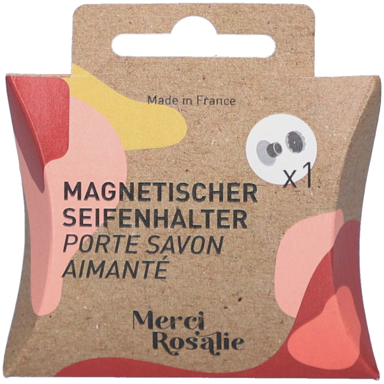 Danke Rosalie Magnetische Seifenschale mit Magneten