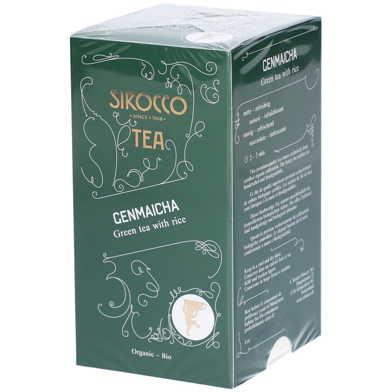 Sirocco Teebeutel Genmaicha 20 Stk