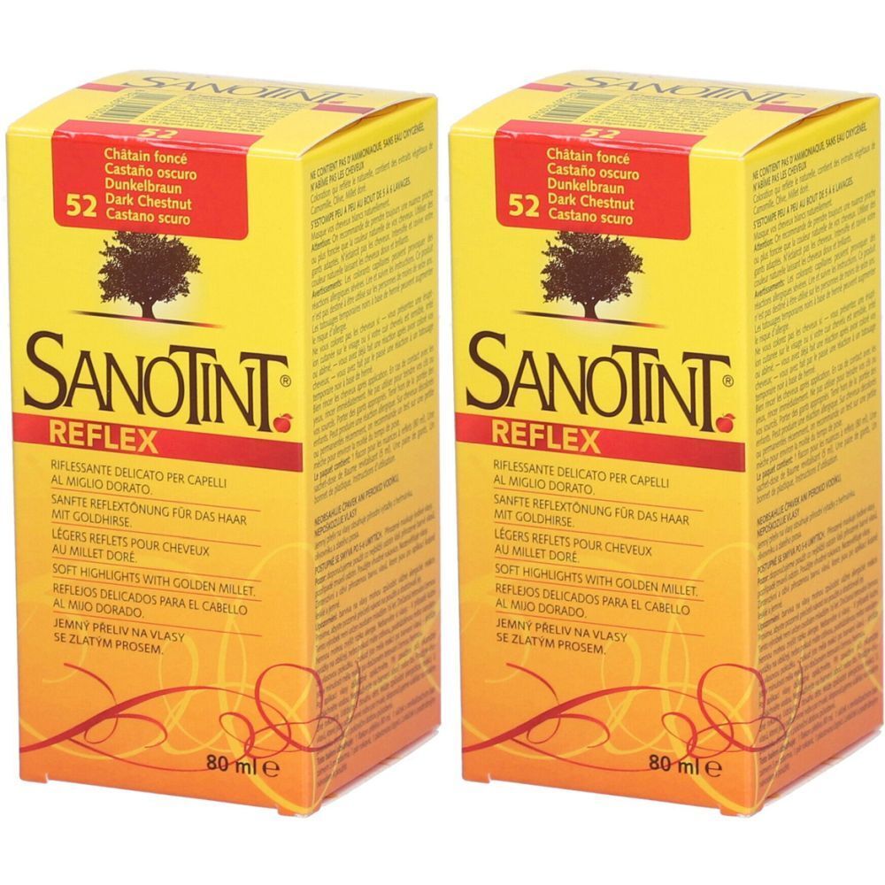 Sanotint® Reflex Reflexfarbe 52 Dunkelbraun