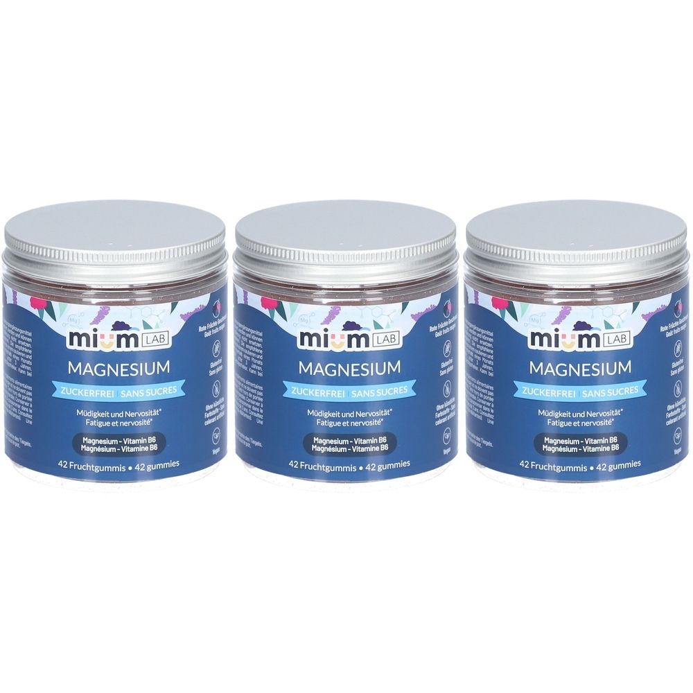 miumLAB Magnesium zuckerfrei