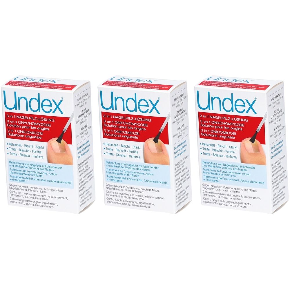 Undex 3 in 1 Nagelpilz-Lösung 7 ml