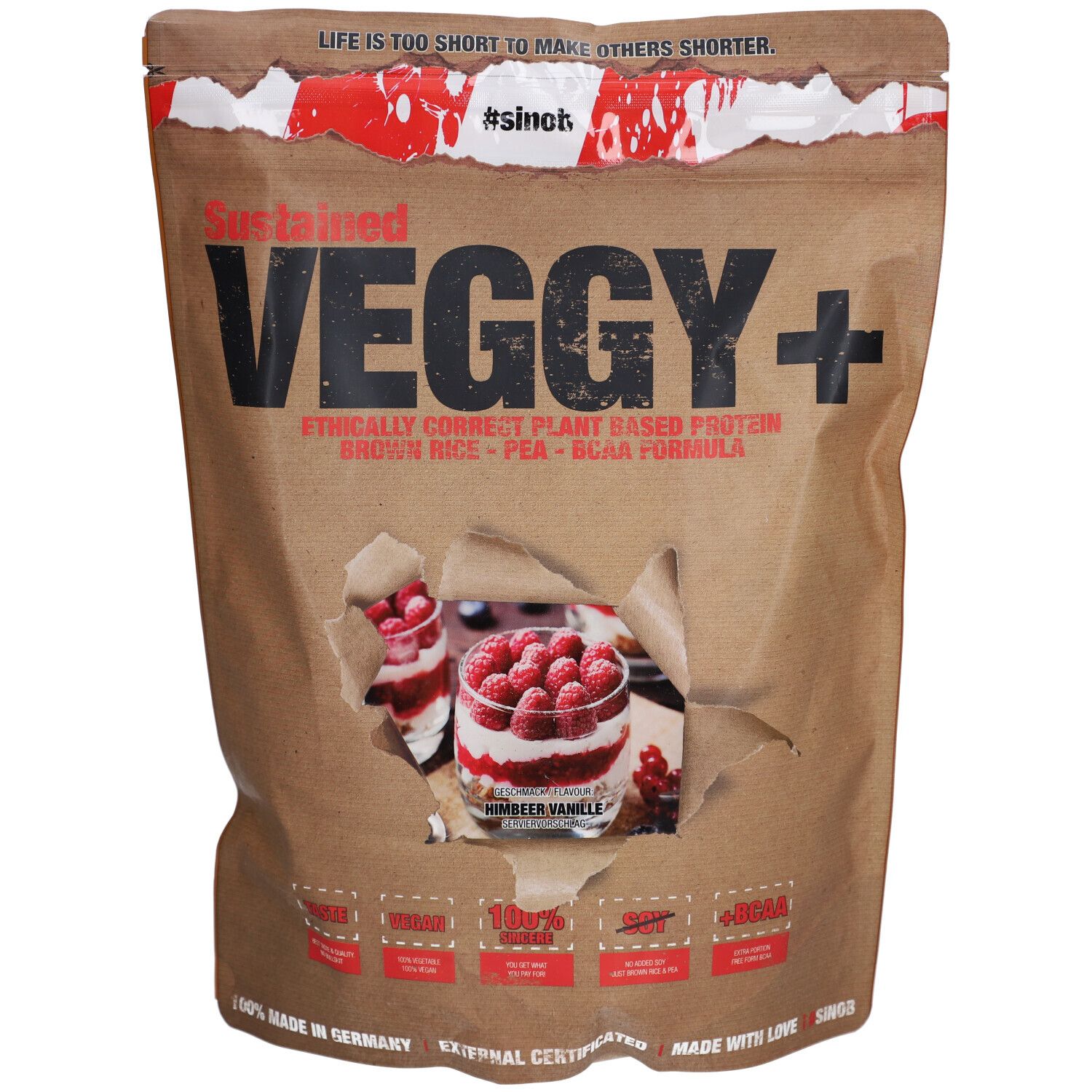 Sinob Veggy+ Vanille Himbeere