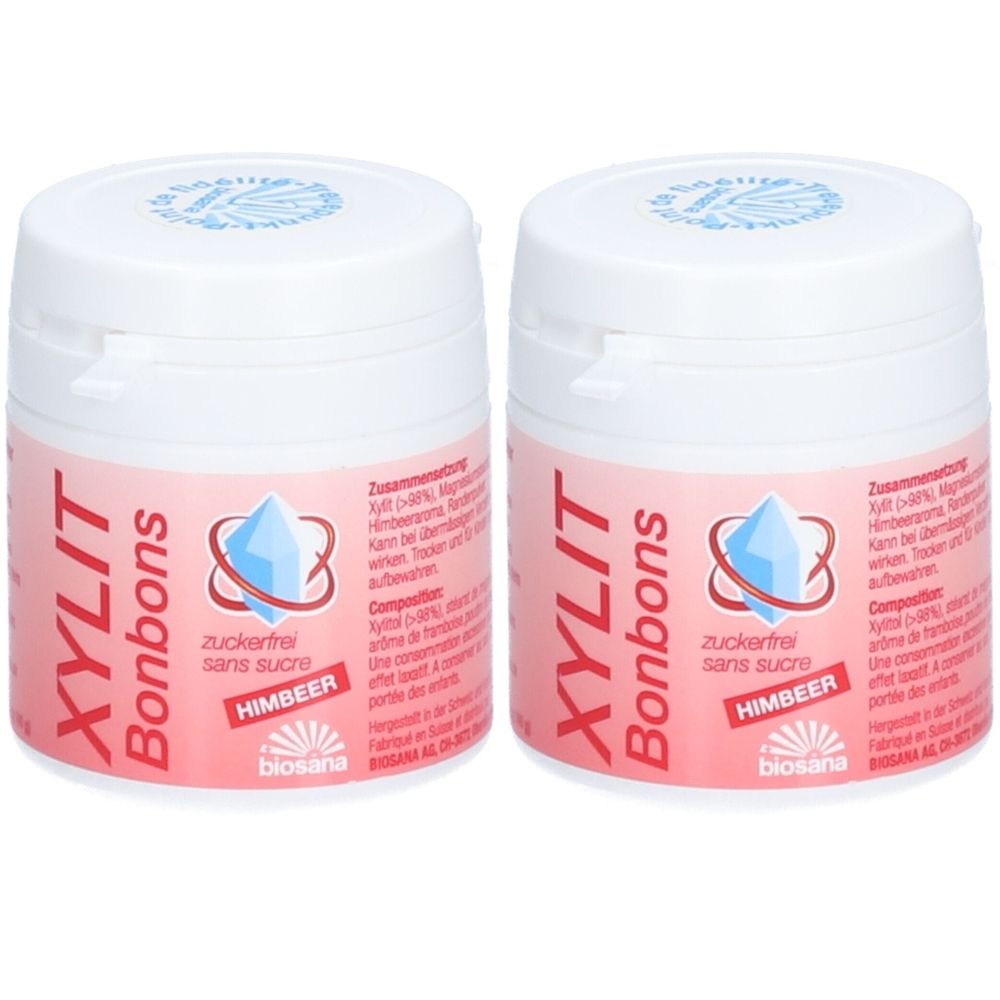 Biosana Xylit Himbeerbonbons