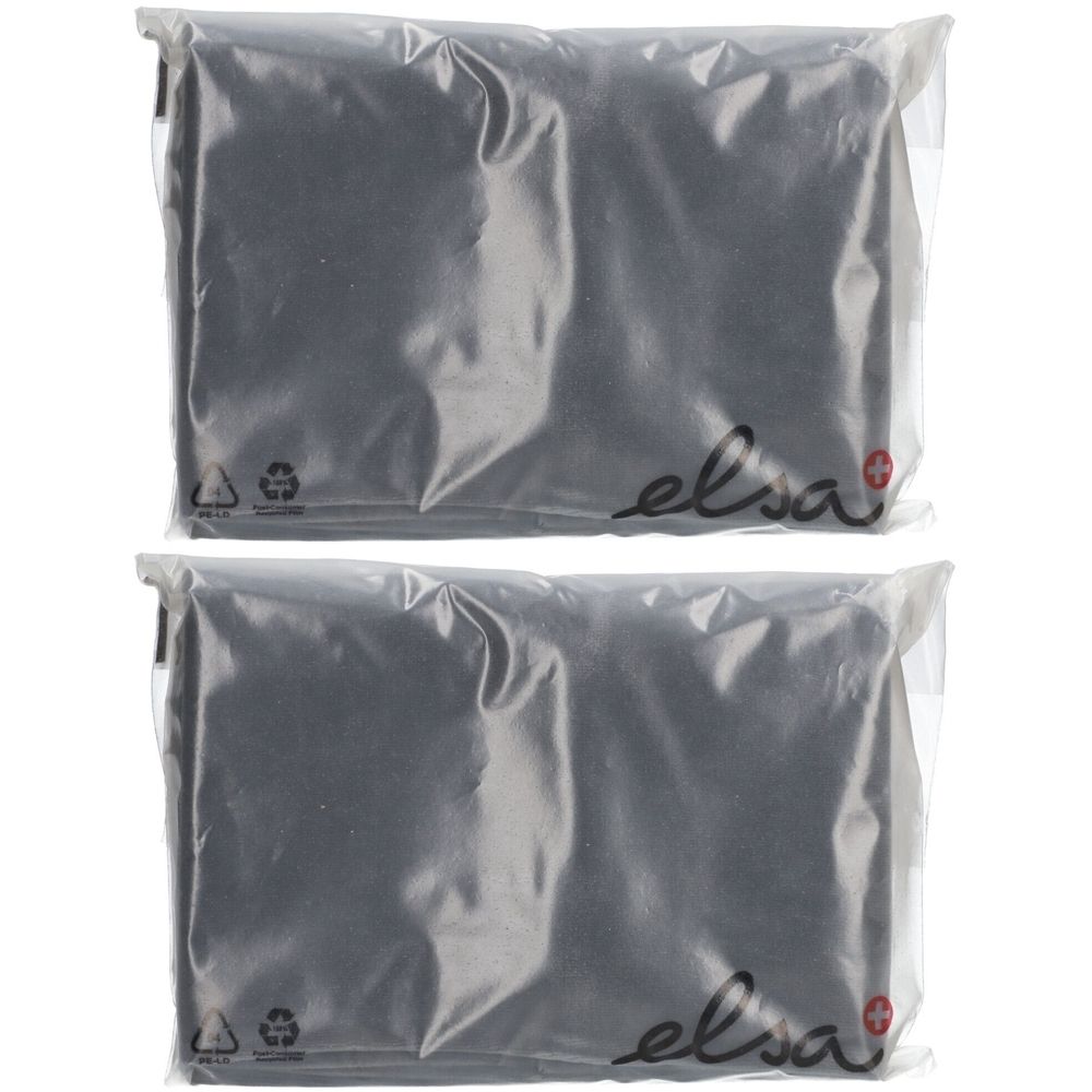 Elsa Kissenbezug 50 x 70 cm Samt Anthrazit