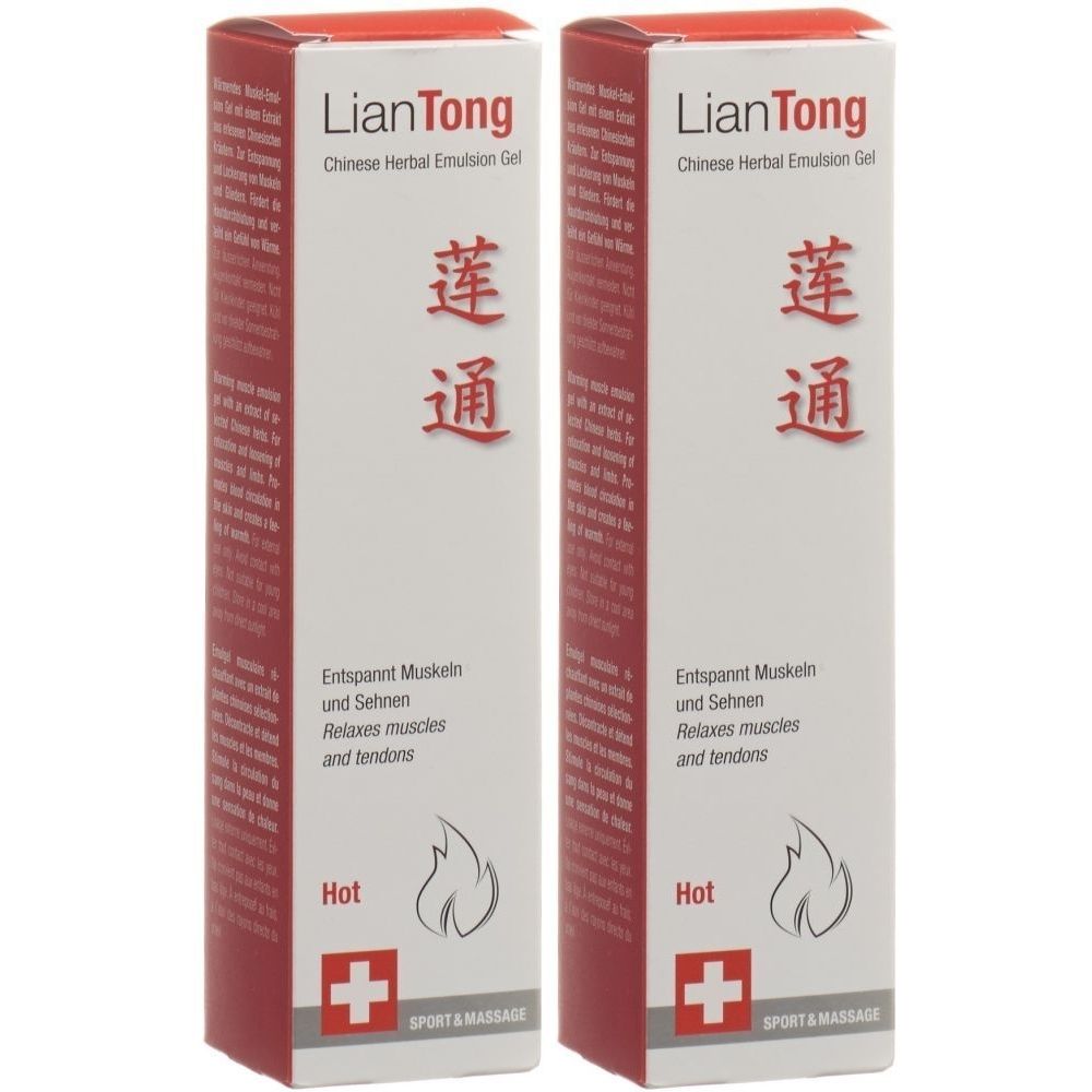 Liantong Chinese Herbal Emulsion Gel chauffant