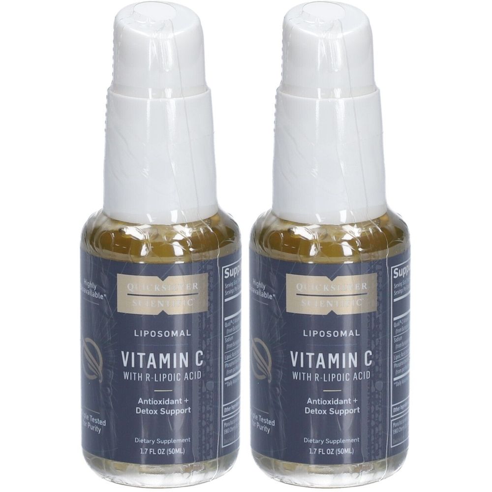 Quicksilver Scientific Liposomal Vitamin C mit R-Lipoic-Säure