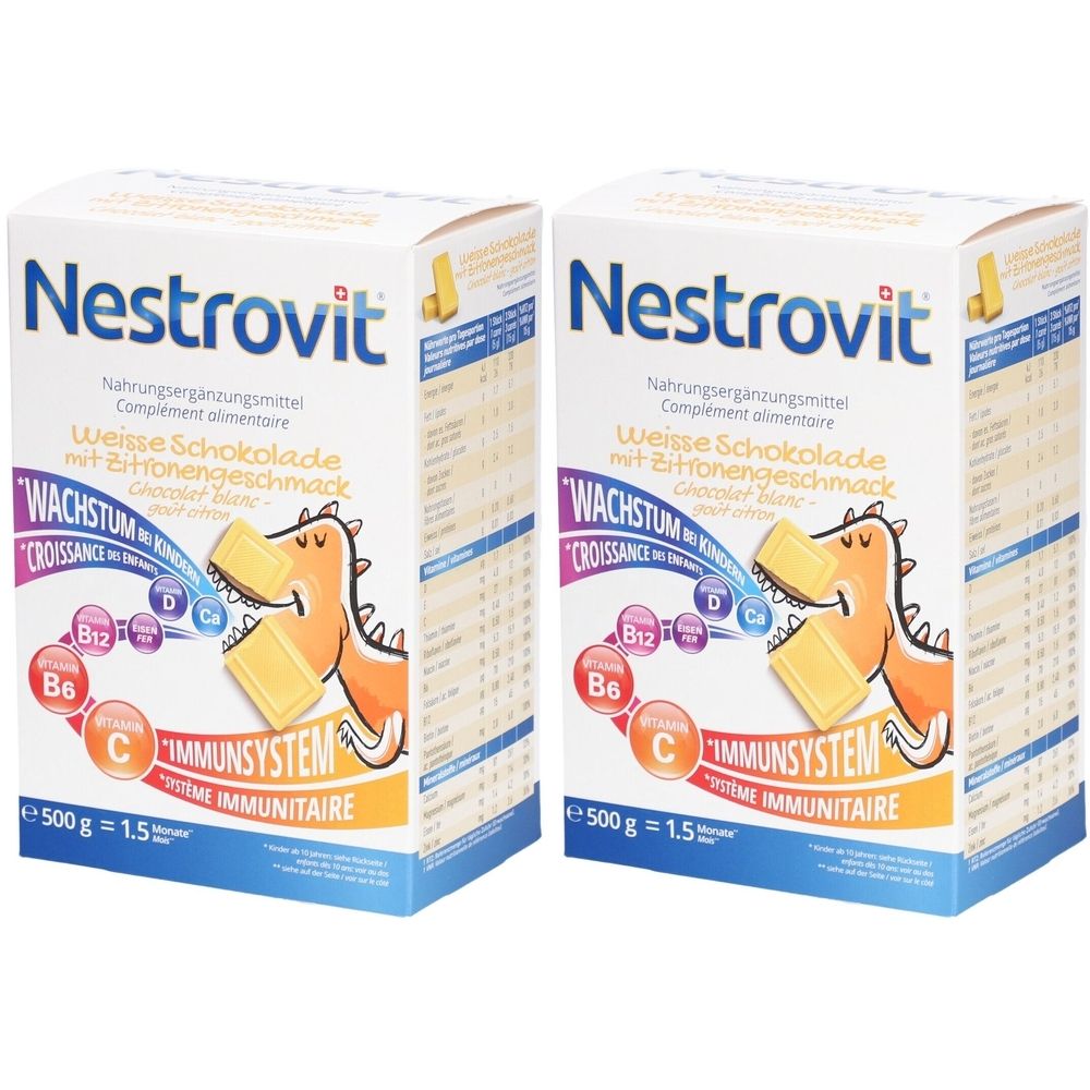Nestrovit® Weiße Schokolade Wachstum und Immunsystem