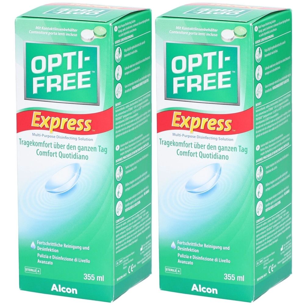 Alcon® Opti-Free Express Mpds mit Linsenbehälter