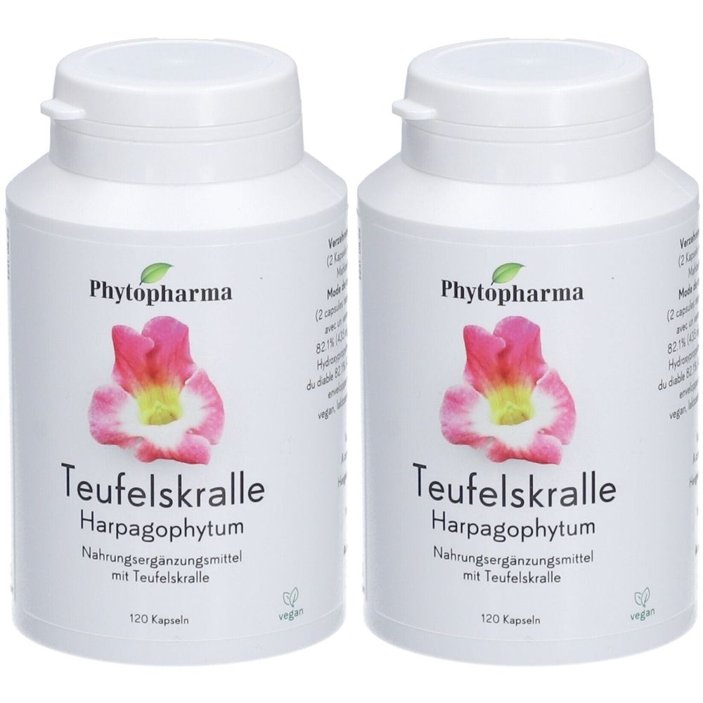 Phytopharma Teufelskralle Harpagophyt Kapseln