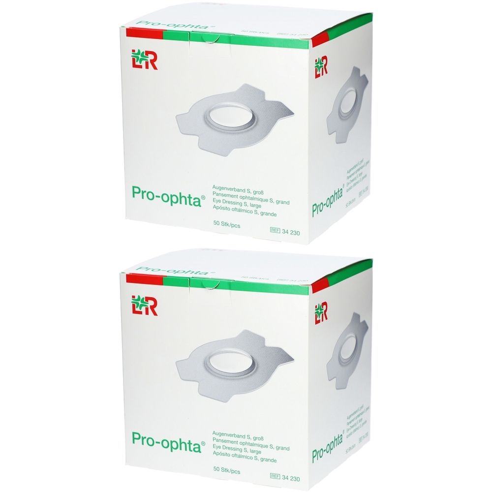 L&R Pro-ophta® Ophthalmisches Pflaster S, groß