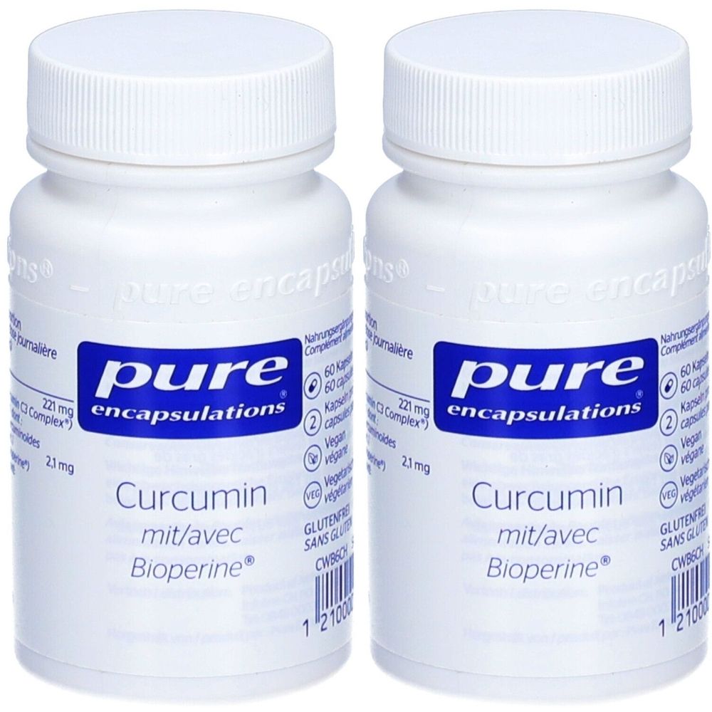 Pure Encapsulations Curcumin mit Bioperine