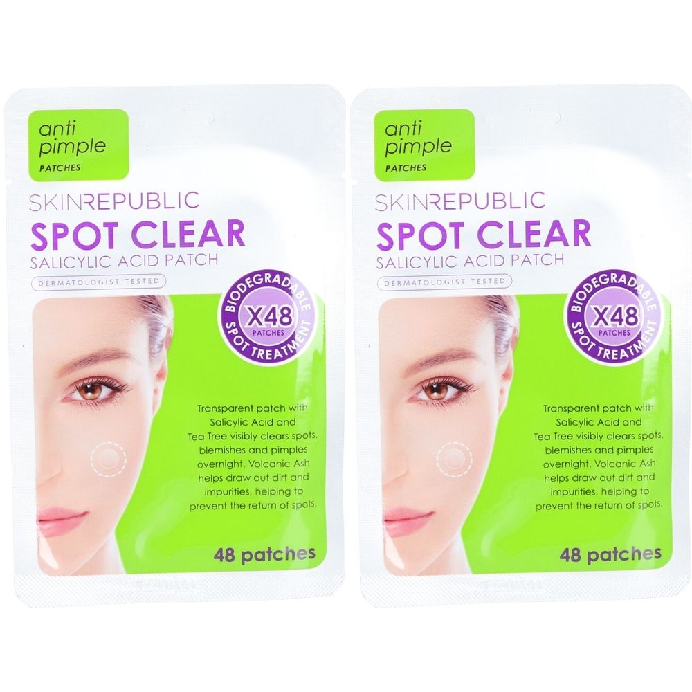Skin Republic® Spot Clear Patches mit Salicylsäure