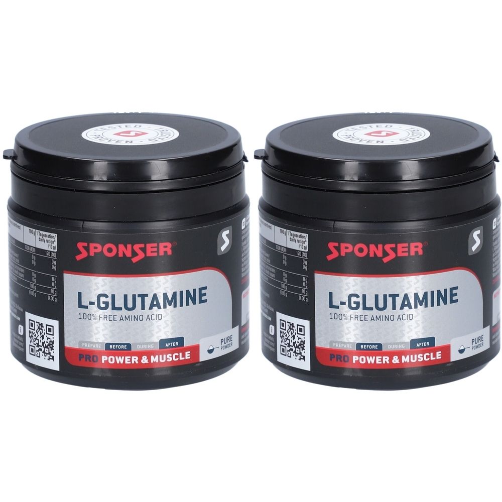 Sponser L-Glutamin 100% rein neutral