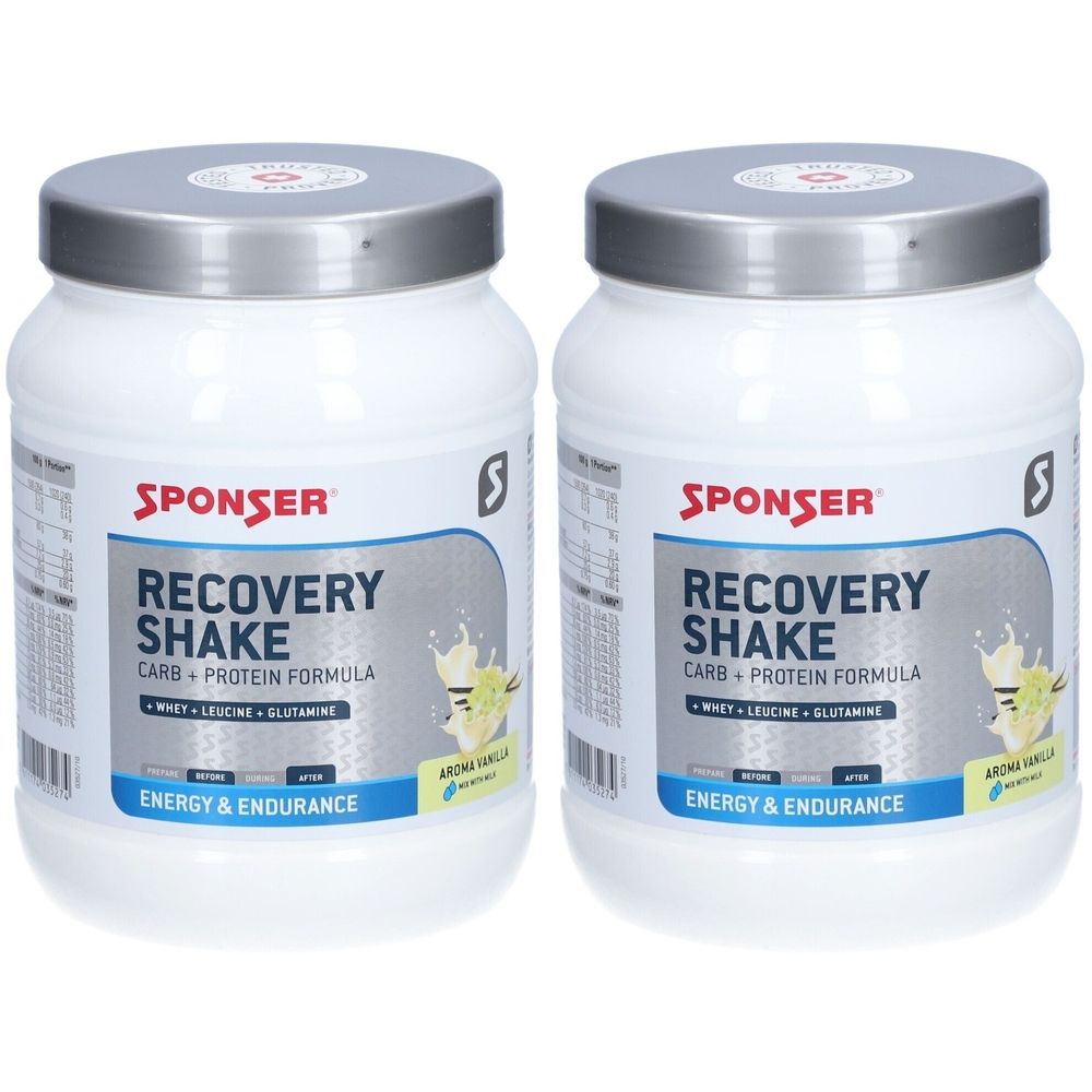 Sponser Recovery Shake Vanille