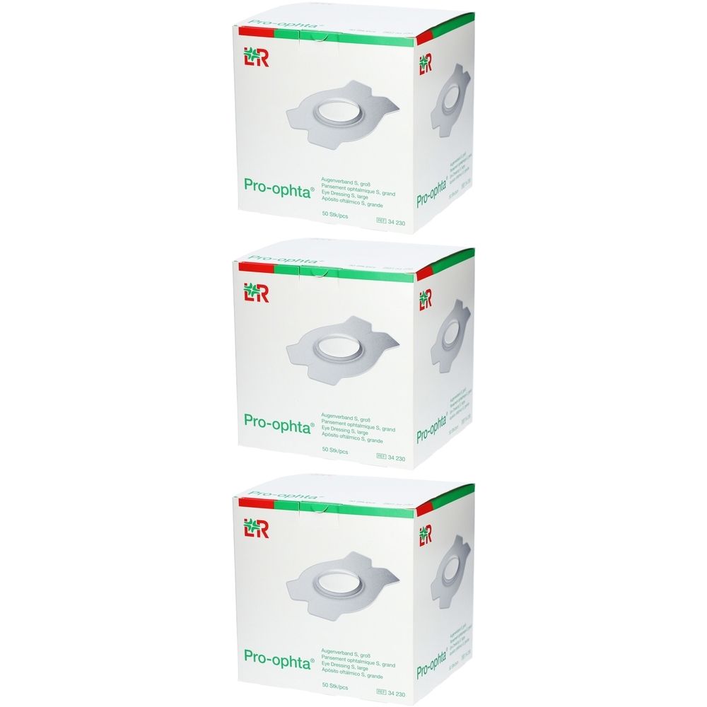 L&R Pro-ophta® Ophthalmisches Pflaster S, groß