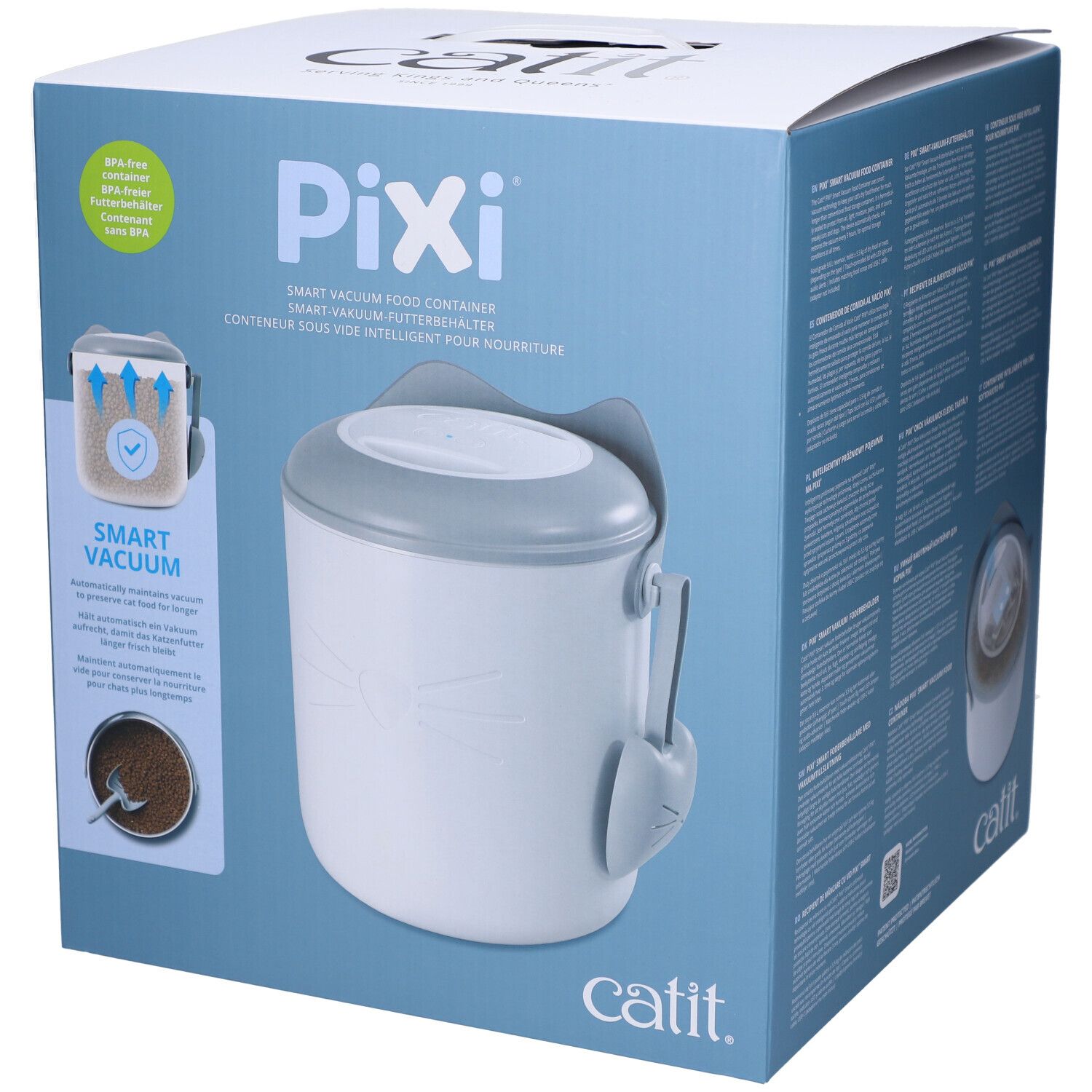 Catit Pixi Intelligenter Vakuumbehälter für Katzenfutter