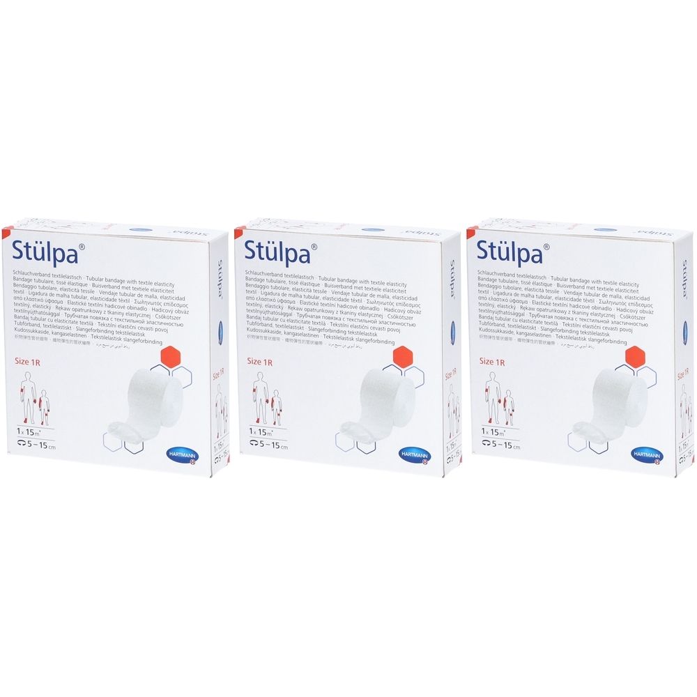 Hartmann Stülpa® Verbandsrolle 2,5 cm x 15 m Größe 1