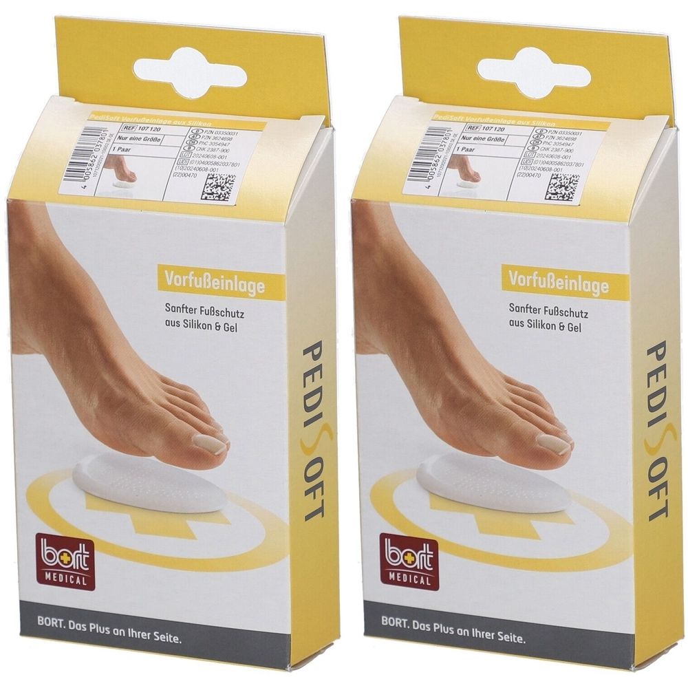 Bort PediSoft Vorfußeinlage – Druckentlastung für den Vorfuß
